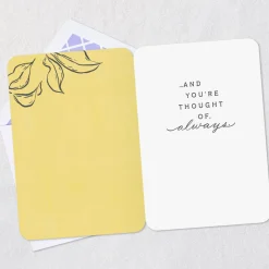 You're Never Alone Encouragement Card