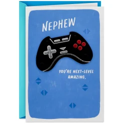 You're Next-Level Amazing Birthday Card for Nephew
