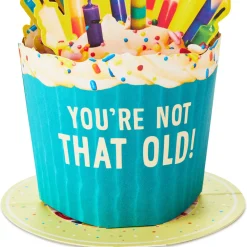 You're Not That Old Funny 3D Pop-Up Birthday Card