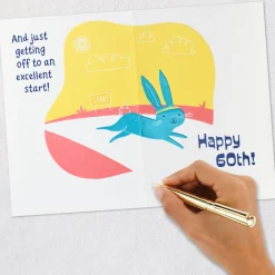 You’re Off to an Excellent Start 60th Birthday Card