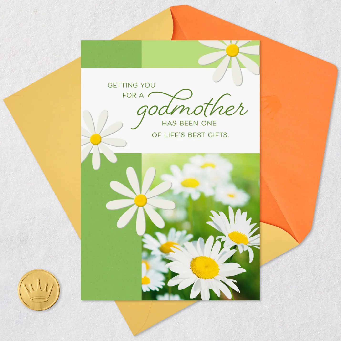 You're One of Life's Best Gifts Birthday Card for Godmother