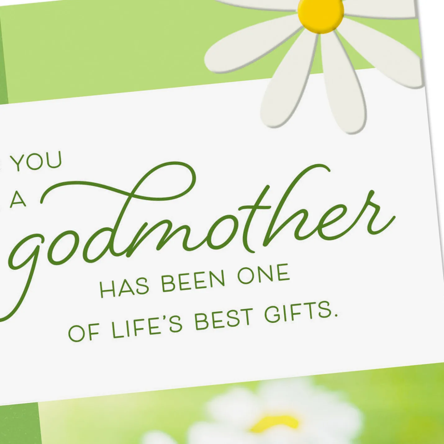 You're One of Life's Best Gifts Birthday Card for Godmother