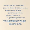 You're One of My Best Blessings Birthday Card for Husband