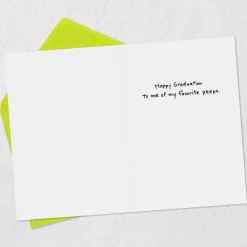 You're One of My Favorite Peeps Funny Graduation Card