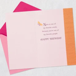 You're One of My Favorite People Birthday Card for Nana