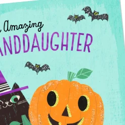 You're One Special Girl Halloween Card for Granddaughter