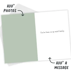 You're On My Mind Typewriter Custom Card