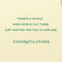 You're on Your Way High School Graduation Card