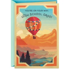 You're on Your Way High School Graduation Card