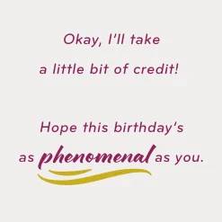 You're Phenomenal Birthday Card for Daughter