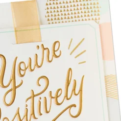 You're Positively Glowing Pregnancy Congratulations Card