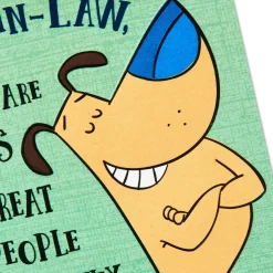 You're Really Special Funny Birthday Card for Son-in-Law
