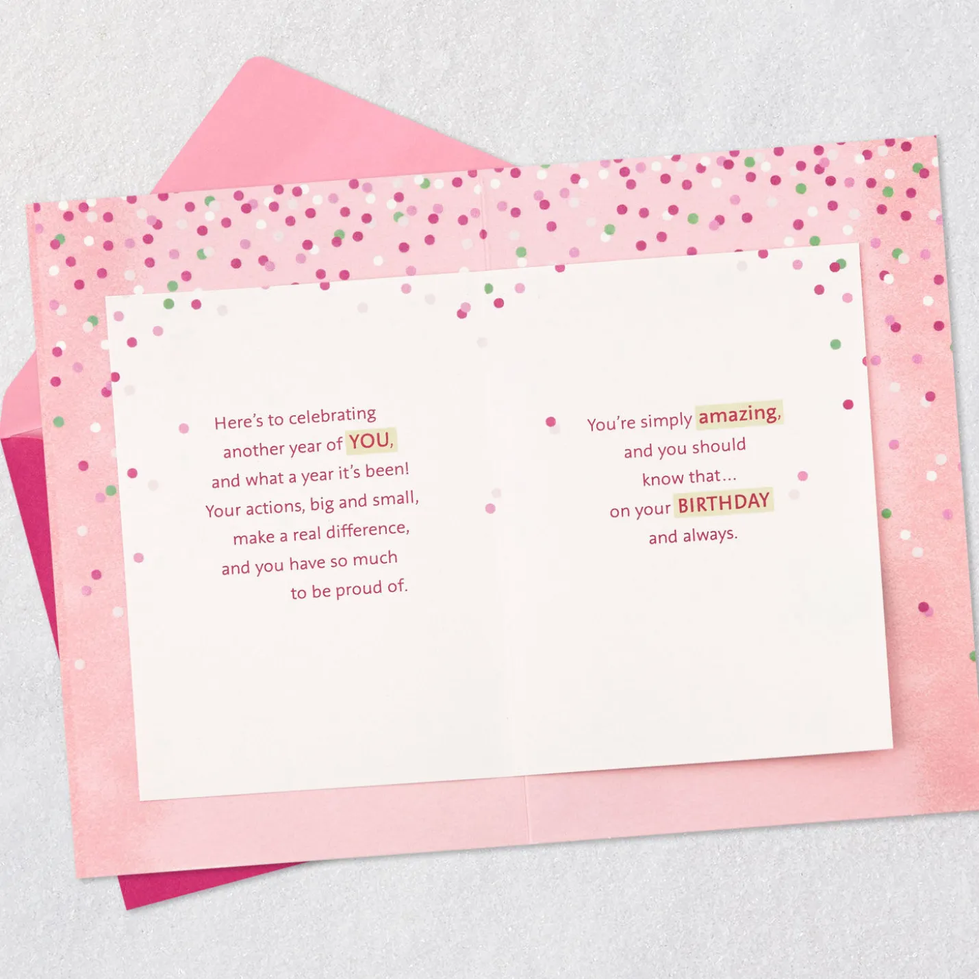 You're Simply Amazing Birthday Card for Daughter