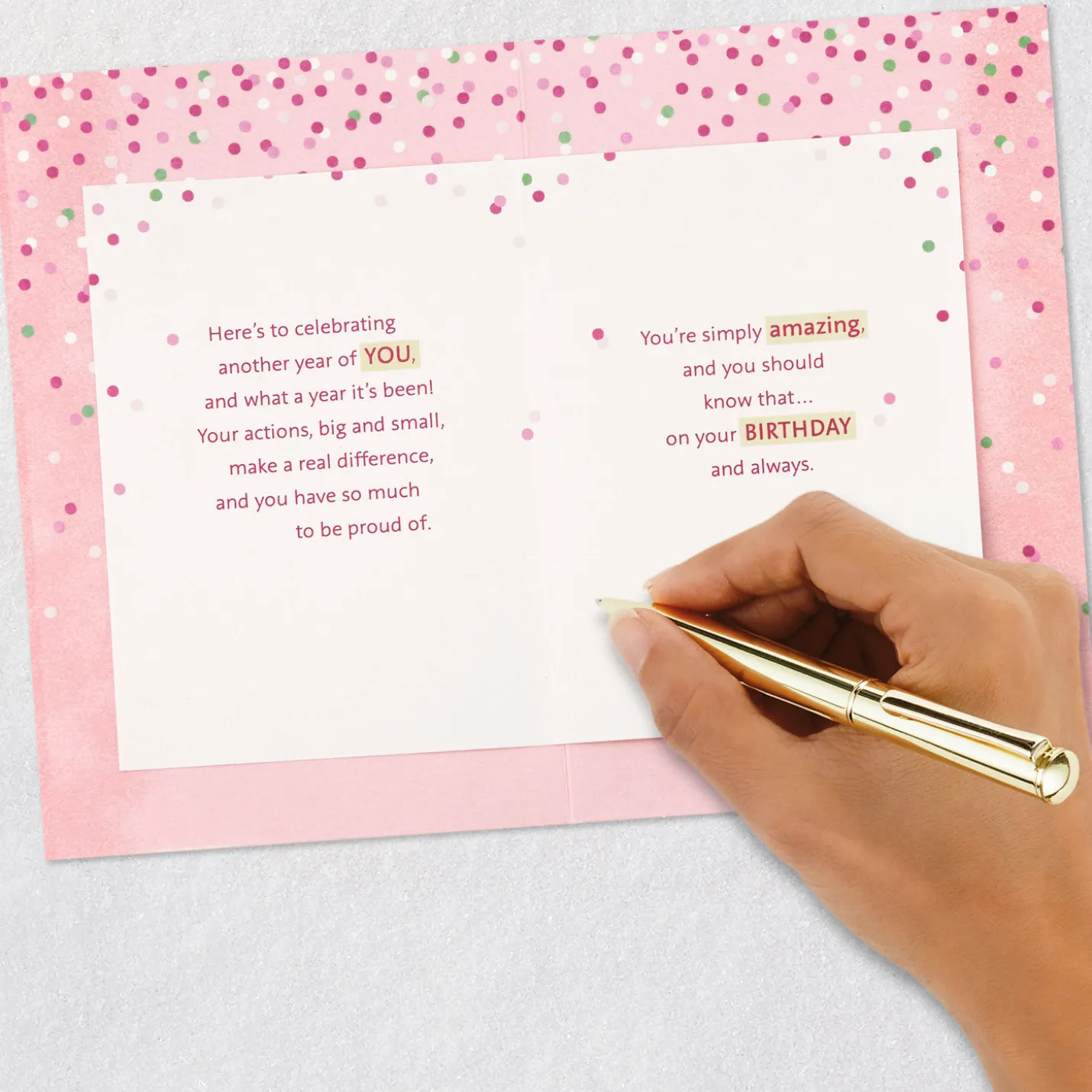 You're Simply Amazing Birthday Card for Daughter