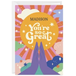 You're So Great Custom Card