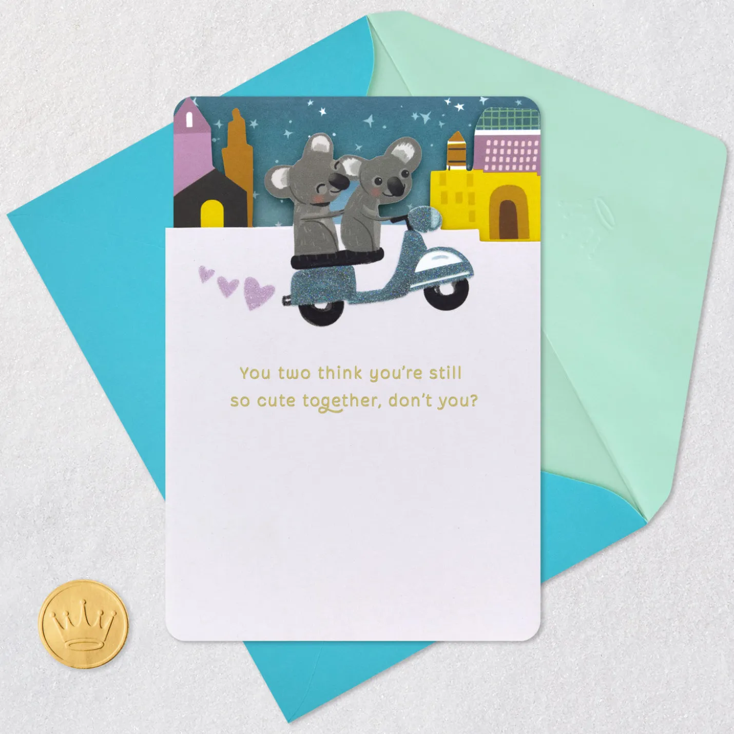 You're Still Cute Together Anniversary Card