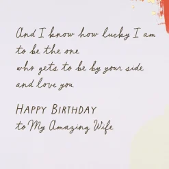 You're Stunning In Every Way Birthday Card for Wife