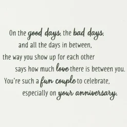 You're Such a Fun Couple Anniversary Card