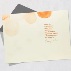You're Sure to Make the Most of It High School Graduation Card for Her
