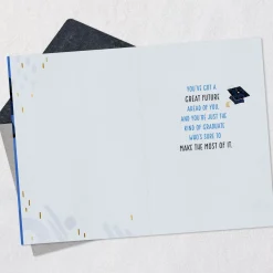 You're Sure to Make the Most of It Graduation Card for Him