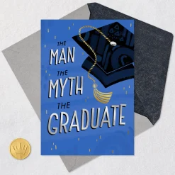 You're Sure to Make the Most of It Graduation Card for Him