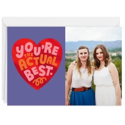 You're the Actual Best Custom Love Card