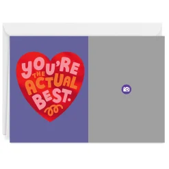 You're the Actual Best Custom Love Card