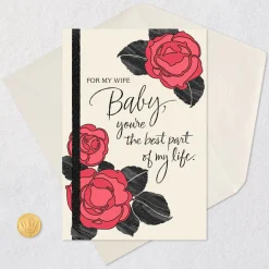 You're the Best Part of My Life Anniversary Card for Wife