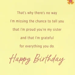 You're the Best Sister a Sister Could Have Birthday Card