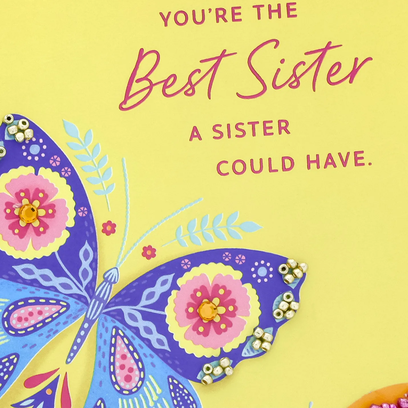 You're the Best Sister a Sister Could Have Birthday Card