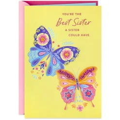 You're the Best Sister a Sister Could Have Birthday Card