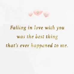 You're the Best Thing That's Happened to Me Romantic Anniversary Card