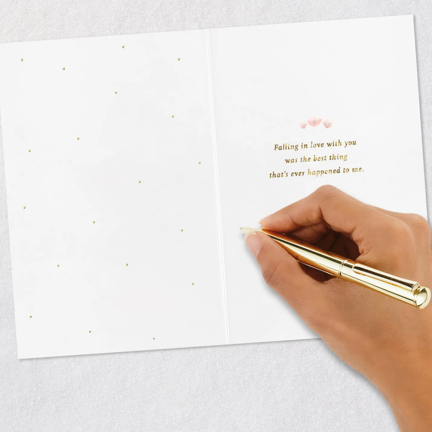 You're the Best Thing That's Happened to Me Romantic Anniversary Card