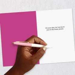 You're the Damn Queen Funny Birthday Card
