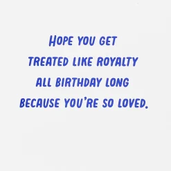 You're the King of Hearts Birthday Card for Grandson