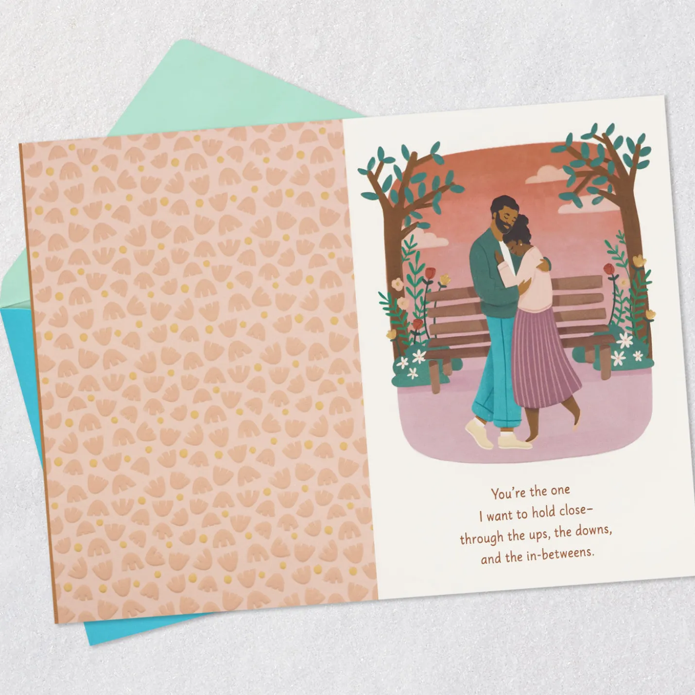 You're the One for Me Anniversary Card for Wife From Husband
