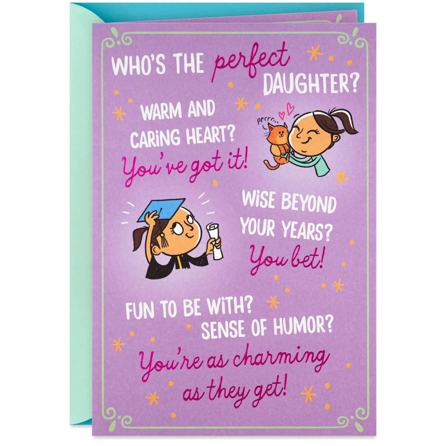 You're the Perfect Daughter Funny Birthday Card