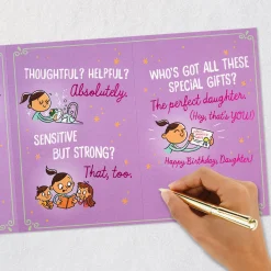 You're the Perfect Daughter Funny Birthday Card