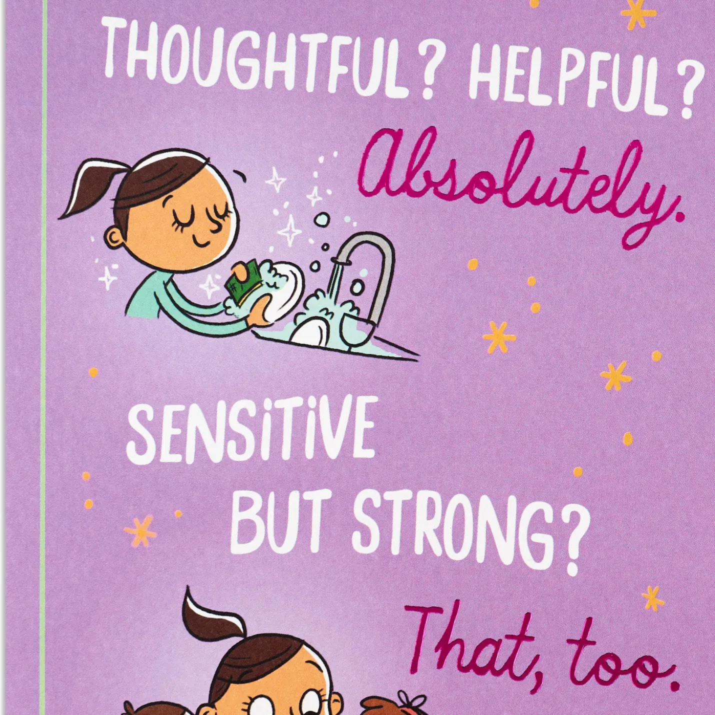 You're the Perfect Daughter Funny Birthday Card