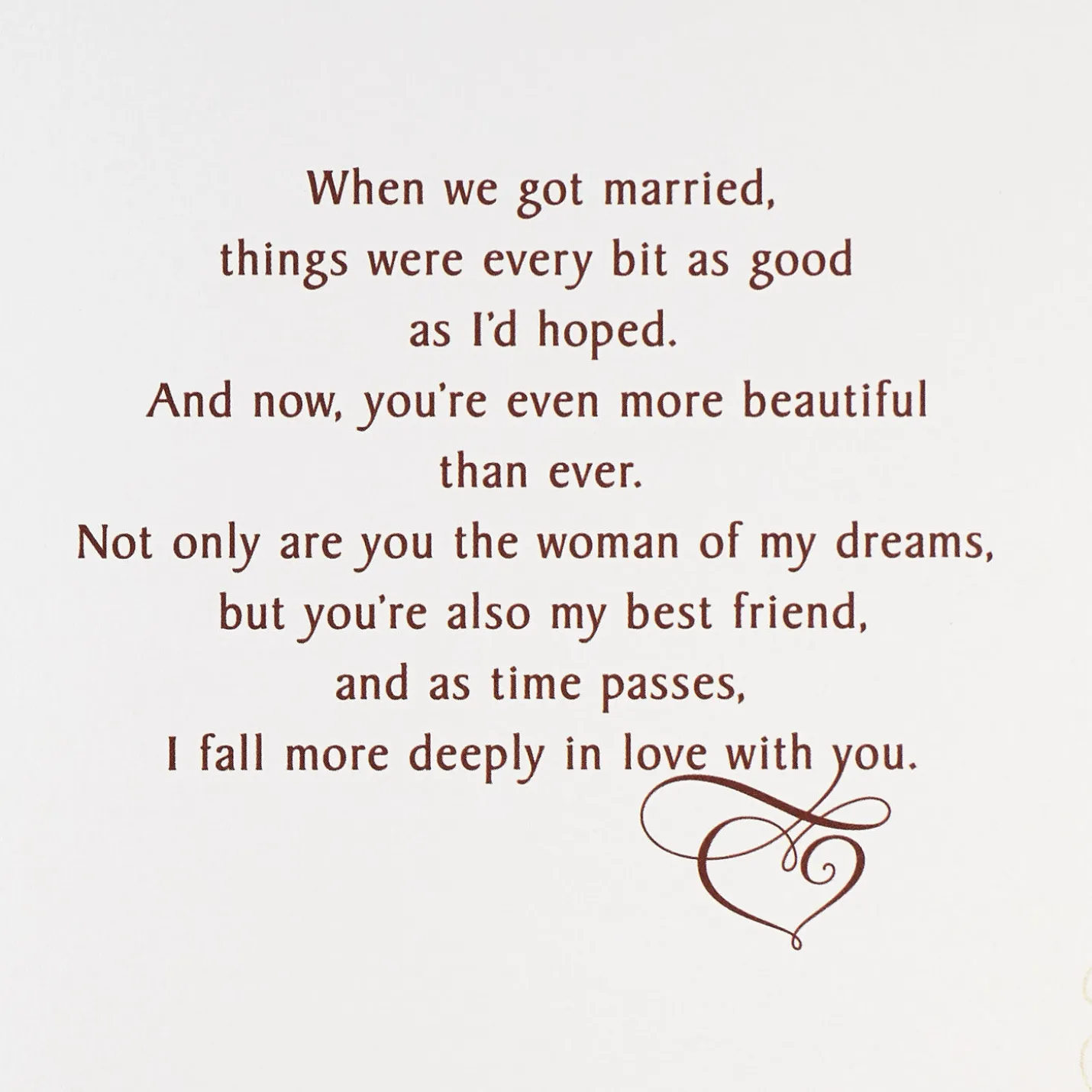 You're the Woman of My Dreams Anniversary Card for Wife