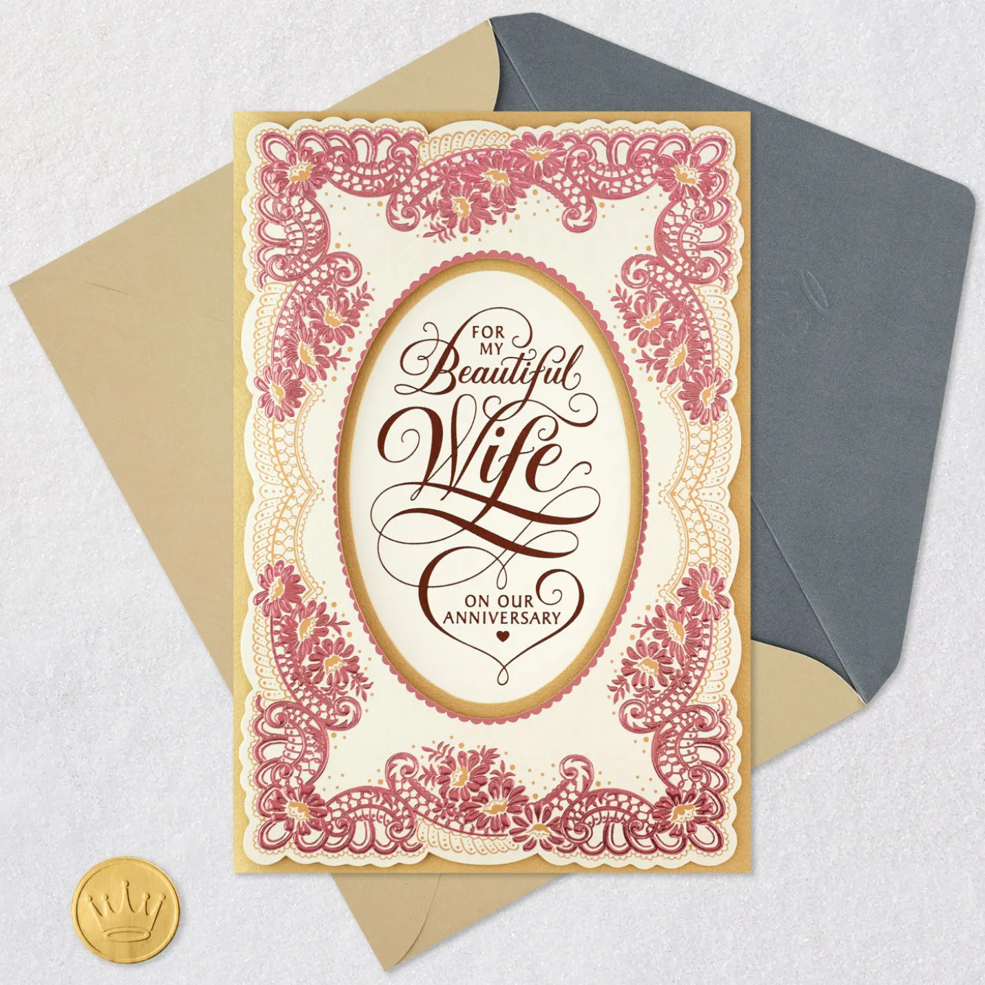 You're the Woman of My Dreams Anniversary Card for Wife