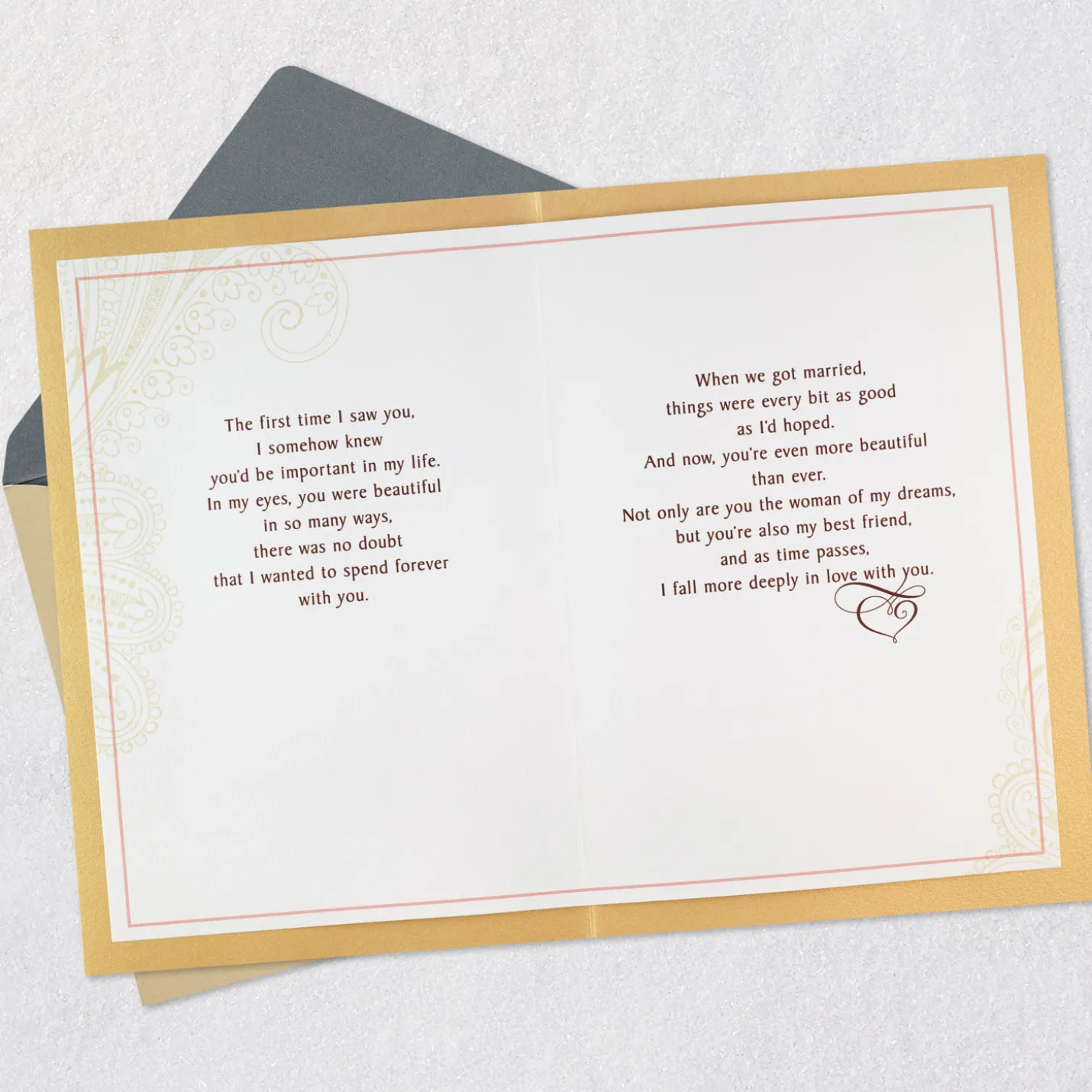 You're the Woman of My Dreams Anniversary Card for Wife