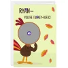 You're Turkey-rific Custom Thanksgiving Card