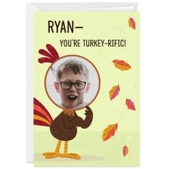 You're Turkey-rific Custom Thanksgiving Card