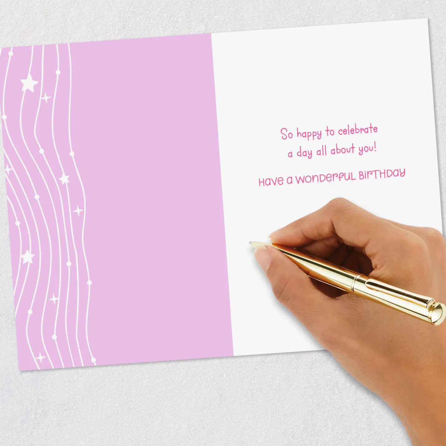 You're Unique and Incredible Birthday Card for Granddaughter