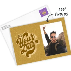 Your Golden Day Custom Birthday Card