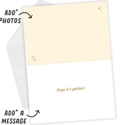 Your Golden Day Custom Birthday Card