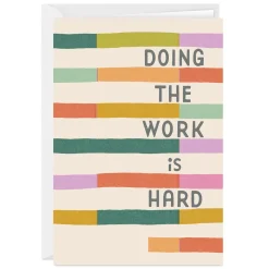 Your Hard Work Custom Encouragement Card