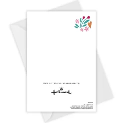 Your Love Floral Heart Custom Love Card
