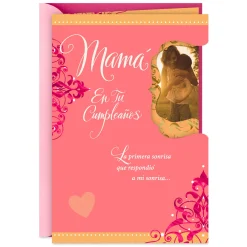 Your Love Has Lasted My Lifetime Spanish-Language Birthday Card for Mom